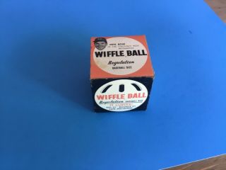 Vintage Pete Rose Wiffle Ball Regulation Size W/box Cincinnati Reds