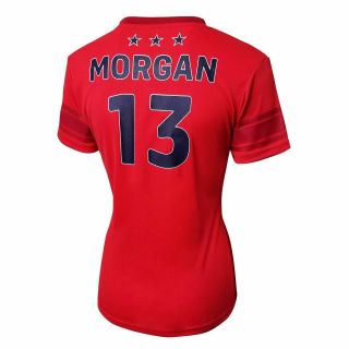 Alex Morgan Red Usa Olympics Soccer Jersey Womens Fifa World Cup Finals 2019
