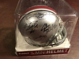 Ohio State Osu Buckeyes Mini Helmet Signed By.