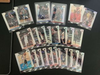 2018 - 19 Panini Prizm Mosaic Silver Complete Set (1 - 100) Luka Doncic Trae Young