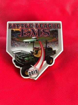 2019 Little League World Series Ems Cart Pin