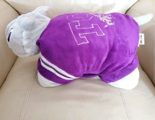 Pillow Pets TCU Horned Frog Purple Plush Texas Christian University 4