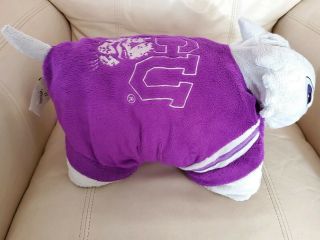 Pillow Pets TCU Horned Frog Purple Plush Texas Christian University 6
