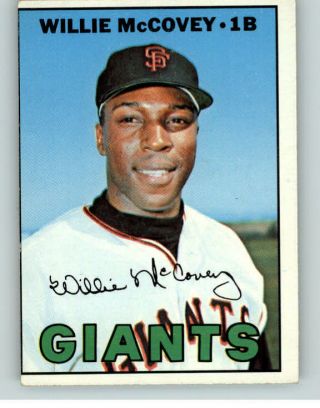 1967 Topps 480 Willie Mccovey Giants Vg 355348 (kycards)
