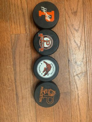 Princeton University Hockey Pucks