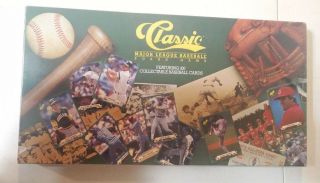 Factory 1987 Classic Premiere Mlb Board Game Bo Jackson Rookie Card