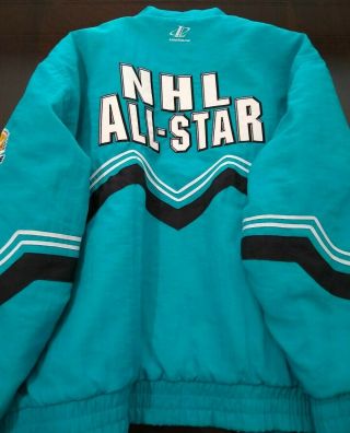 San Jose Sharks 1997 All Star Game Mens XL Jacket - Logo Athletic - Unique Item 2