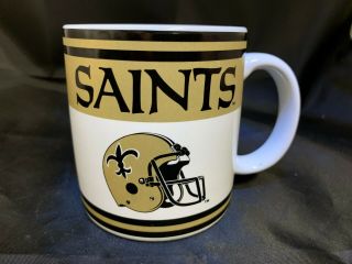 Orleans Saints Coffee Mug By Russ Berrie & Co.  Football Nfl Licensed Cup