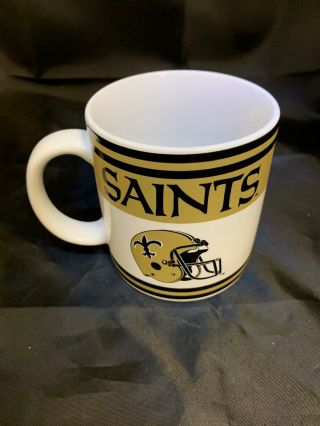 Orleans Saints Coffee Mug by Russ Berrie & Co.  Football NFL Licensed Cup 2