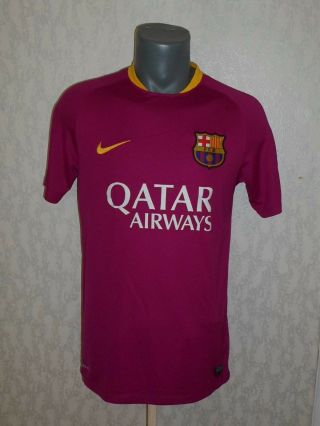 Barcelona Fc Football Shirt Jersey Nike Size M Tricot Camiseta Maglia Spain