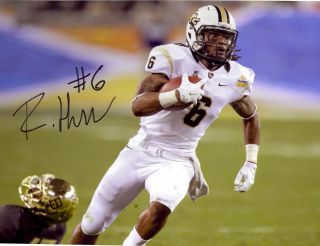 Rannell Hall Signed Central Florida 8x10 Photo Auto W/ Tampa Bay Bucs Ucf 4