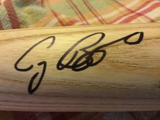 Craig Biggio Game Bat Autographed.  Houston Astros