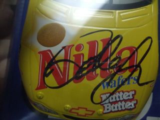 Signed Autographed Dale Earnhardt Jr Monte Carlo Nilla Fig Newtons 1:24 Scale