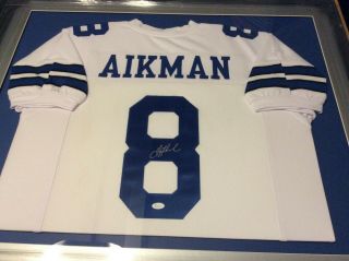 Troy Aikman Signed/framed Dallas Cowboys Jersey - Jsa
