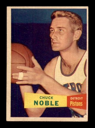 1957 Topps 11 Chuck Noble Dp Exmt X1499436