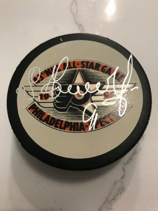 Sergei Fedorov Autographed Puck - 1992 Nhl All Star Game