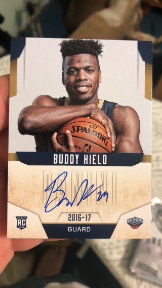 2016 - 17 Next Day Auto Buddy Hield Rc Rookie Autograph On Card Sp Rare