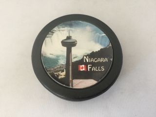 Niagara Falls Souvenir Hockey Puck - Vintage.   2116