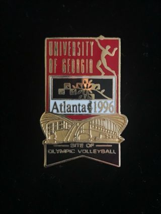 Volleyball 1996 Atlanta Olympic Games Pin University Of Georgia