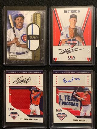 MLB 16 Card Relic And Relic Auto Lot 2