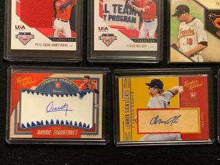 MLB 16 Card Relic And Relic Auto Lot 5