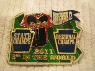 2011 Keystone Little League World Series Mid - Atlantic Champs Commemorative Pin