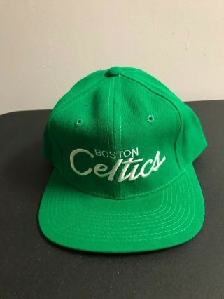 Vintage Boston Celtics Nba Sports Specialties Hat With Snapback