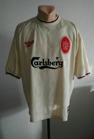 Football Shirt Soccer Liverpool (the Reds) Away 1996/1997 Reebok Jersey England