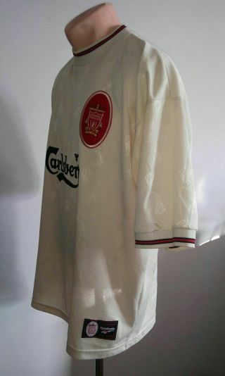 Football shirt soccer Liverpool (The Reds) Away 1996/1997 Reebok jersey England 2