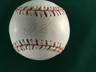 Starlin Castro Autograph On Official 2011 All - Star Baseball