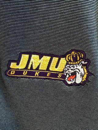 Cutter & Buck Men ' s (Size 2XL) James Madison University JMU Dukes Striped Polo 2