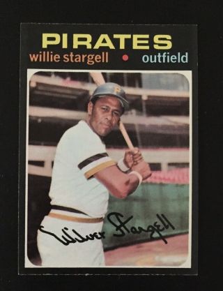 1971 Topps Baseball Willie Stargell 230 Nm,  Pittsburgh Pirates