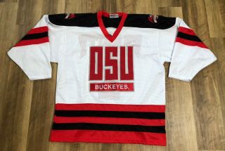 Osu Ohio State Buckeyes Hockey Jersey - Adult Size Medium / Large M/l
