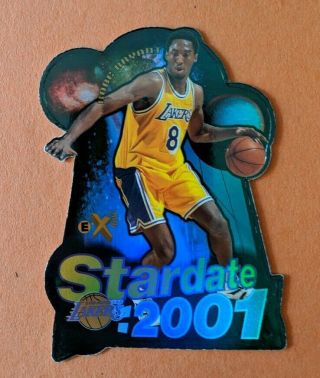 97 - 98 EX 2001 Kobe Bryant Stardate 2001 & 99 - 00 Fleer Ultra Good Looks; READ 3