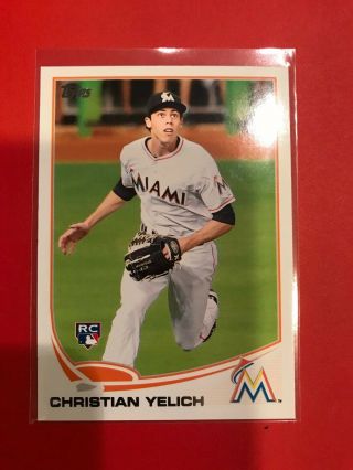 Christian Yelich Rookie 2013 Topps Update