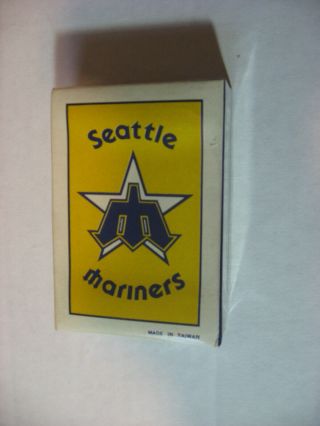Seattle Mariners Vintage Playing Cards Bridge Size 80s