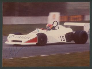 Ingo Hoffman Signed 6 " X 8 " Photo | Formula 1 Driver - Autograph