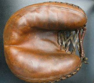 Vintage Nokona Catcher’s Mitt Glove - Rht Cm65 Professional Model Nocona,  Texas