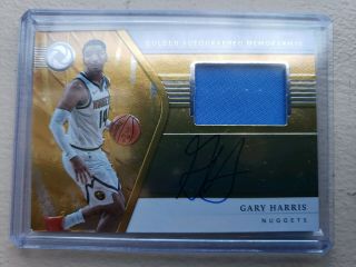 2018 - 19 Opulence Gary Harris Patch Auto 45/79 Nuggets