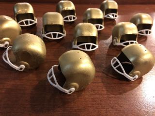 Vintage Notre Dame Gold Mini Football Helmet 70s Gumball