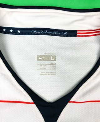 Nike UNITED STATES 2008/09 L Home Soccer Jersey Football Shirt USA Camiseta 4