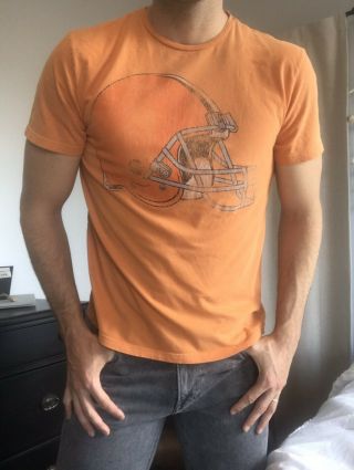 Cleveland Browns T - Shirt - Mens Medium Retro Vintage
