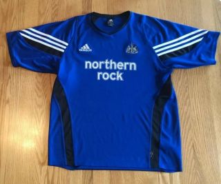 Adidas Newcastle United Northern Rock Futbol Soccer 2000s Jersey L