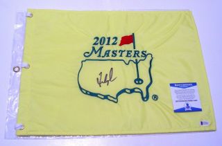 Fred Couples Signed/autographed Masters Golf Pin Flag - Beckett Bas
