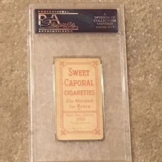 1909 - 11 T206 Cy Young,  GLOVE SHOWS PSA 2 3