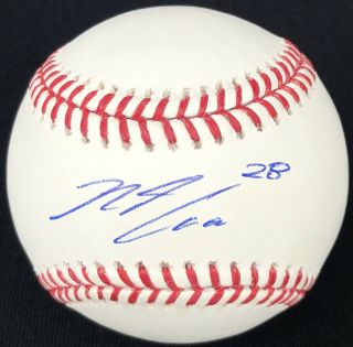 Psa/dna Colorado Rockies 28 Nolan Arenado Signed Autographed Oml Baseball