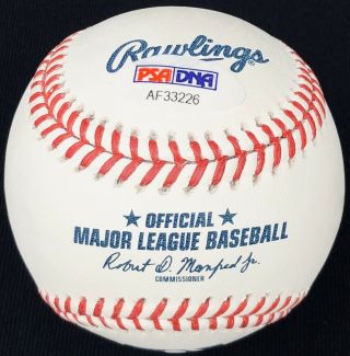 PSA/DNA Colorado Rockies 28 NOLAN ARENADO Signed Autographed OML Baseball 2