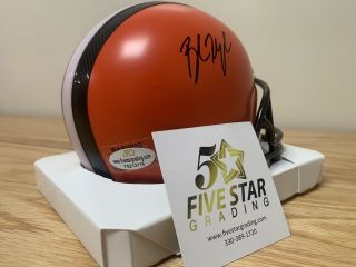Baker Mayfield Signed/autographed Cleveland Browns Mini Helmet