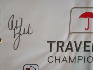 2019 TRAVELERS CHAMPIONSHIP - PHIL MICKELSON SIGNED COURSE PIN FLAG 2 2