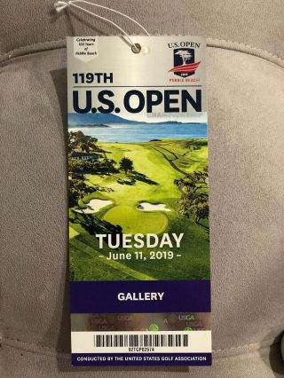 Brooks Koepka Signed 2019 US Open Flag AND Tuesday Round Titleist Golf Ball 7